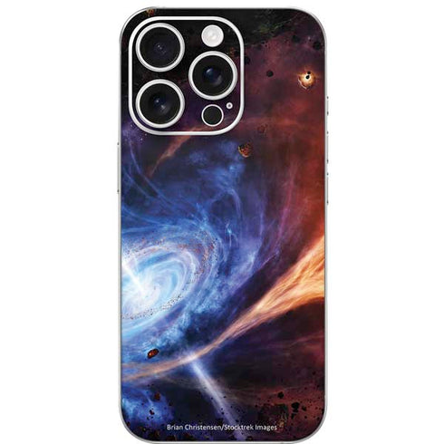 StockTrek Binary System Orbiting near a Black Hole iPhone 16 Pro Skin